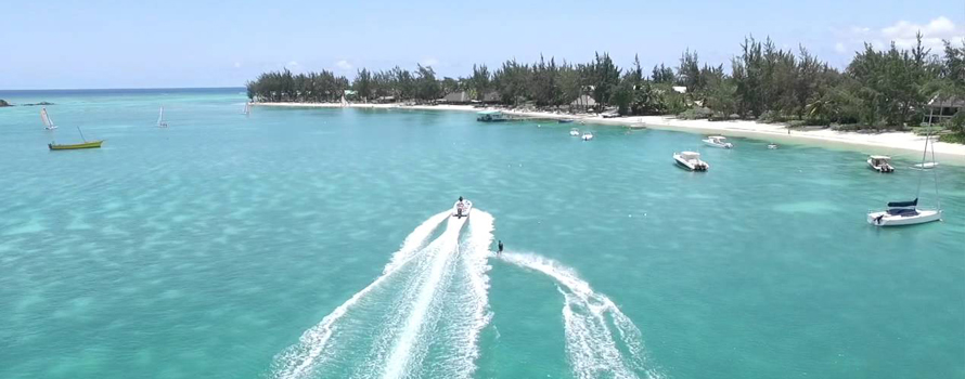 חופשת סקי מים במאוריציוס