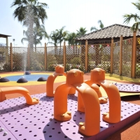 מתחם המשחקים לילדים בקלאב מד נפיטייה שבאיטליה